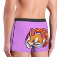 thumbnail image 3 of Uemuo Corgi In Sushi Roll Pattern Men's Boxer Briefs,Trunk Anti-Chafing,Comfortable, Durable, and Stylish Underwear-Small, 3 of 9