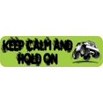 thumbnail image 5 of 10in x 3in Keep Calm Hold On Bumper Sticker, 5 of 5