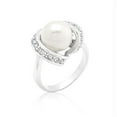 thumbnail image 1 of Single Pearl Cocktail Ring&amp;#44; <b>Size :</b> 08, 1 of 1
