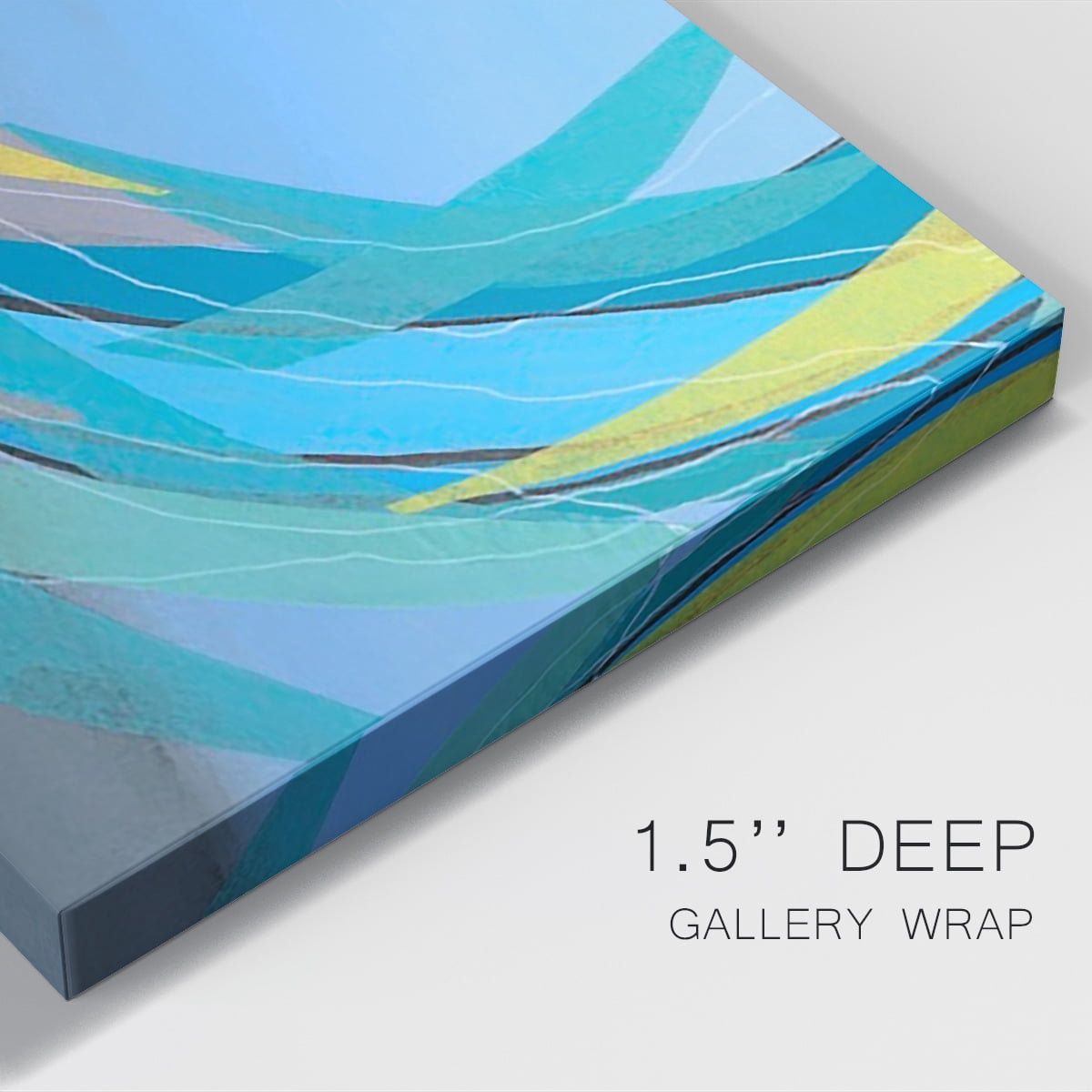 Circulating Flow I Premium Gallery Wrapped Canvas - Ready to Hang