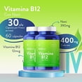 thumbnail image 2 of VITAMINA B12 LIV NUTRITION CON NONI FRASCO CON 30 CÁPSULAS VEGANAS, 2 of 7
