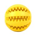 thumbnail image 2 of Neinkie Pet Toy Teeth Shape Massage Gums Rubber Interactive Dogs Toys Ball for Teddy, 2 of 9