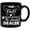 Black Kute Dad, variant on NH2 Creative Fur Dad Mug, Funny Dad Coffee Mug Gift from Daughter Son, Best Dad Coffee Cup, 11oz Black Ceramic Mug
