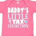 thumbnail image 4 of Inktastic Daddy's Little Tax Deduction Blue Hearts Boys or Girls Baby Bodysuit, 4 of 5