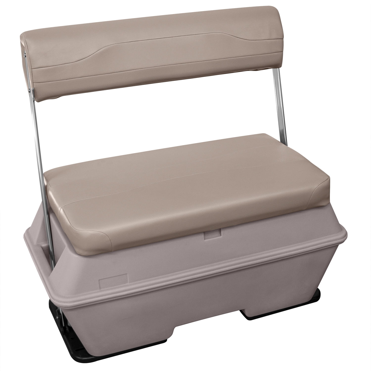 Wise 30141725 Talon Pontoon Series 70 qt. Swingback Cooler Seat, Mocha