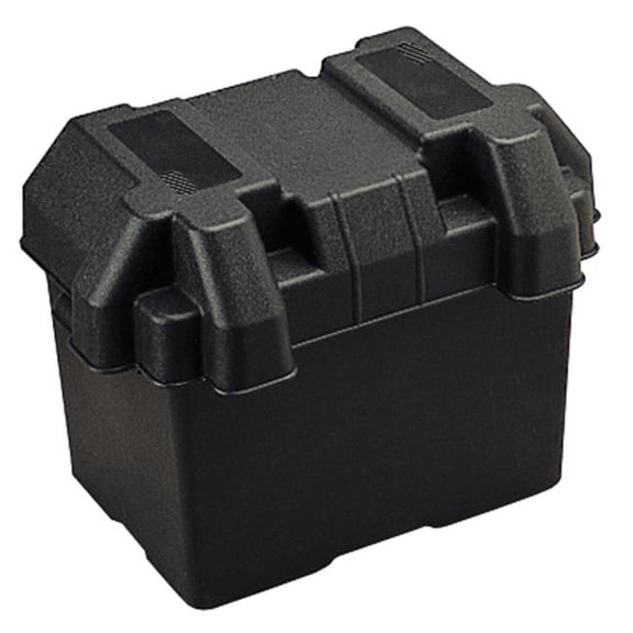 415027 Battery Box 27 Series with Strap Vented Polypropylene