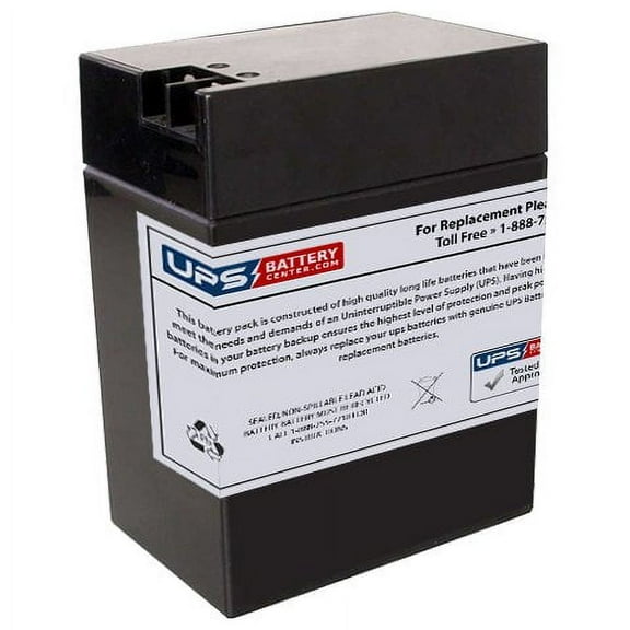 UPSBatteryCenter Compatible Replacement 6V 14Ah for Interstate SLA0975 SLA Battery