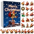 thumbnail image 1 of Home Christmas Countdown Calendar Merry Christmas Chicken Pendant Christmas Tree Ornament Home Essentials, 1 of 4