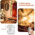 thumbnail image 4 of 2 * 10M/200 LED Battery Operated Fairy Lights,in Christmas, 4 of 5