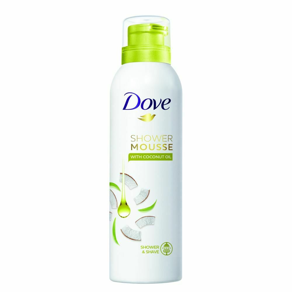 Dove Shower Mousse with Coconut Oil, 200ml