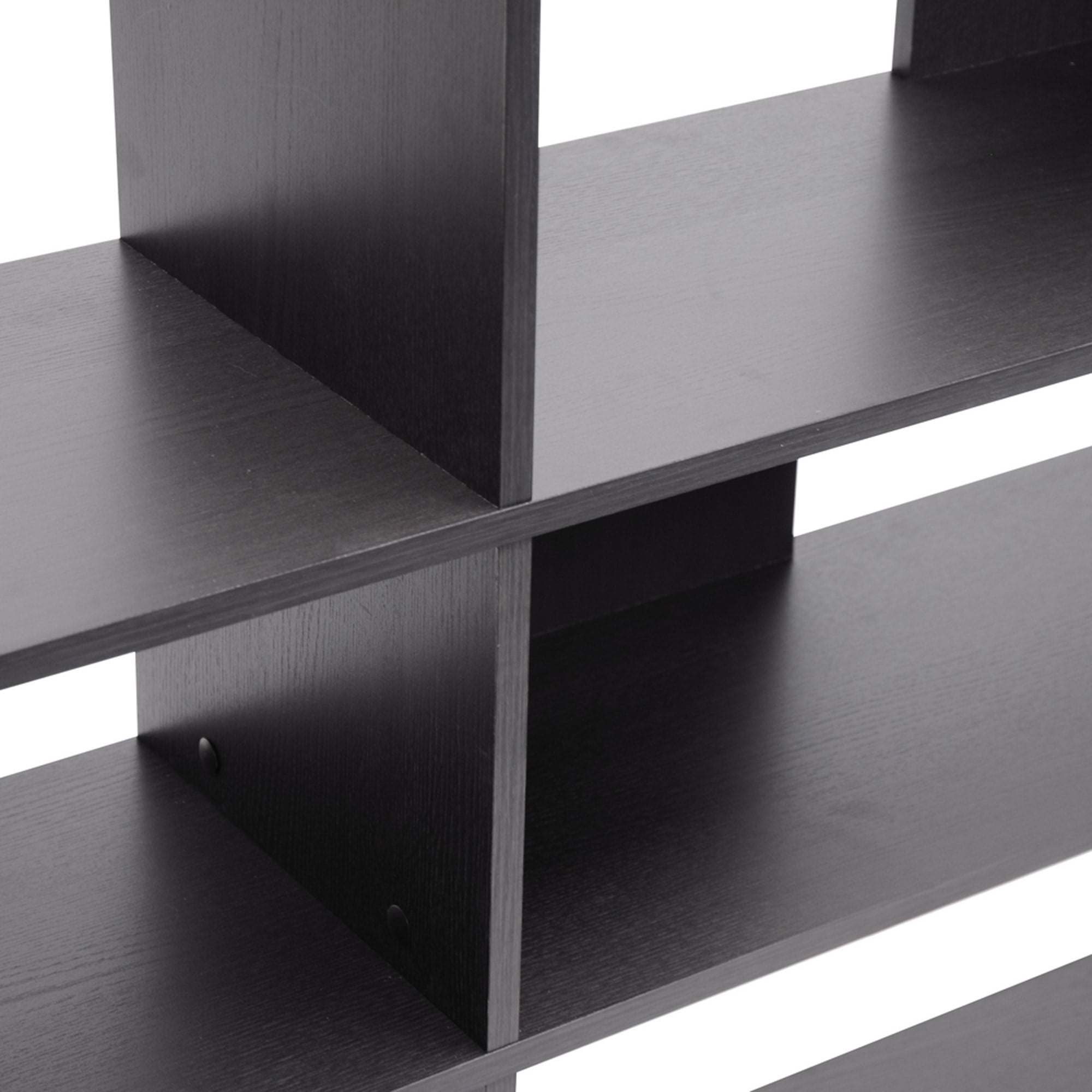 Lanahan Dark Brown Level Modern Display Shelf Walmartcom - lanahan dark brown level modern display shelf walmartcom -