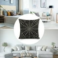 thumbnail image 3 of Halloween spider web Linen toss pillowcase decoration pillowcase gifting preferred 24x24 inch cushion cover sofa pillowcase sofa bedroom living room car, 3 of 8