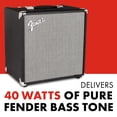 thumbnail image 4 of Fender Rumble 40 V3 Bass Amp for Bass Guitar, Bass Combo, 25 Watts, with 2-Year Warranty 8 Inch Spea Fender AMPLIFICADOR PARA GUITARRA  BAJO FENDER 2370300000, 4 of 7