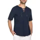 thumbnail image 2 of Camisa De Manta Hombre Playa Descanso Yoga Fresca Cómoda, 2 of 6