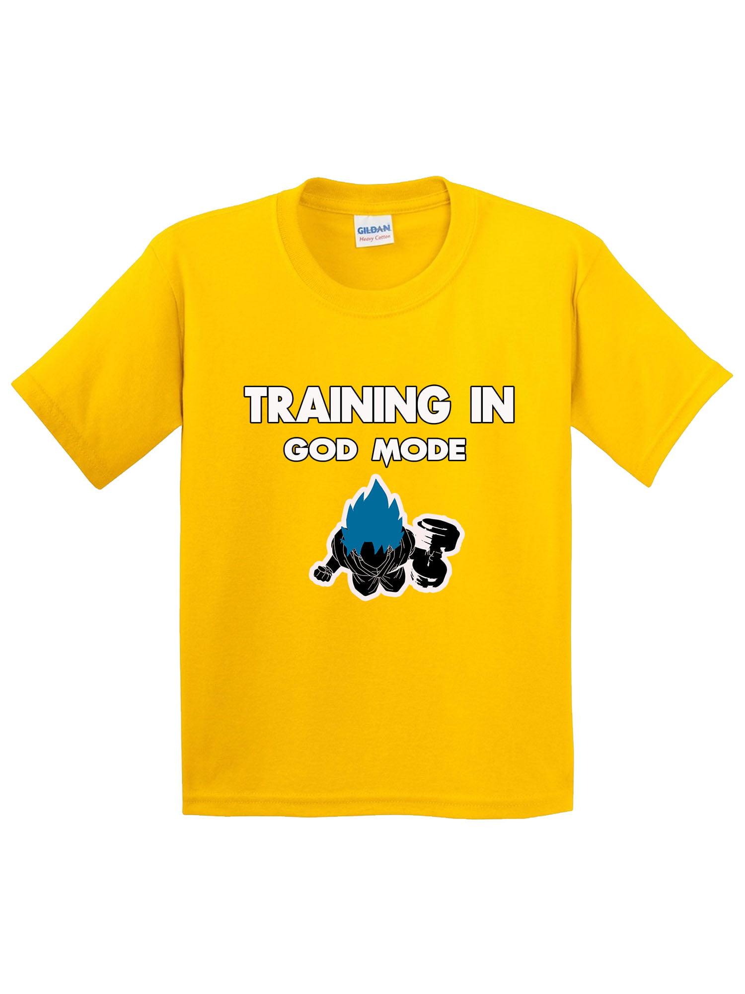 Trendy Usa Trendy Usa 610 Youth T Shirt Training In God Mode