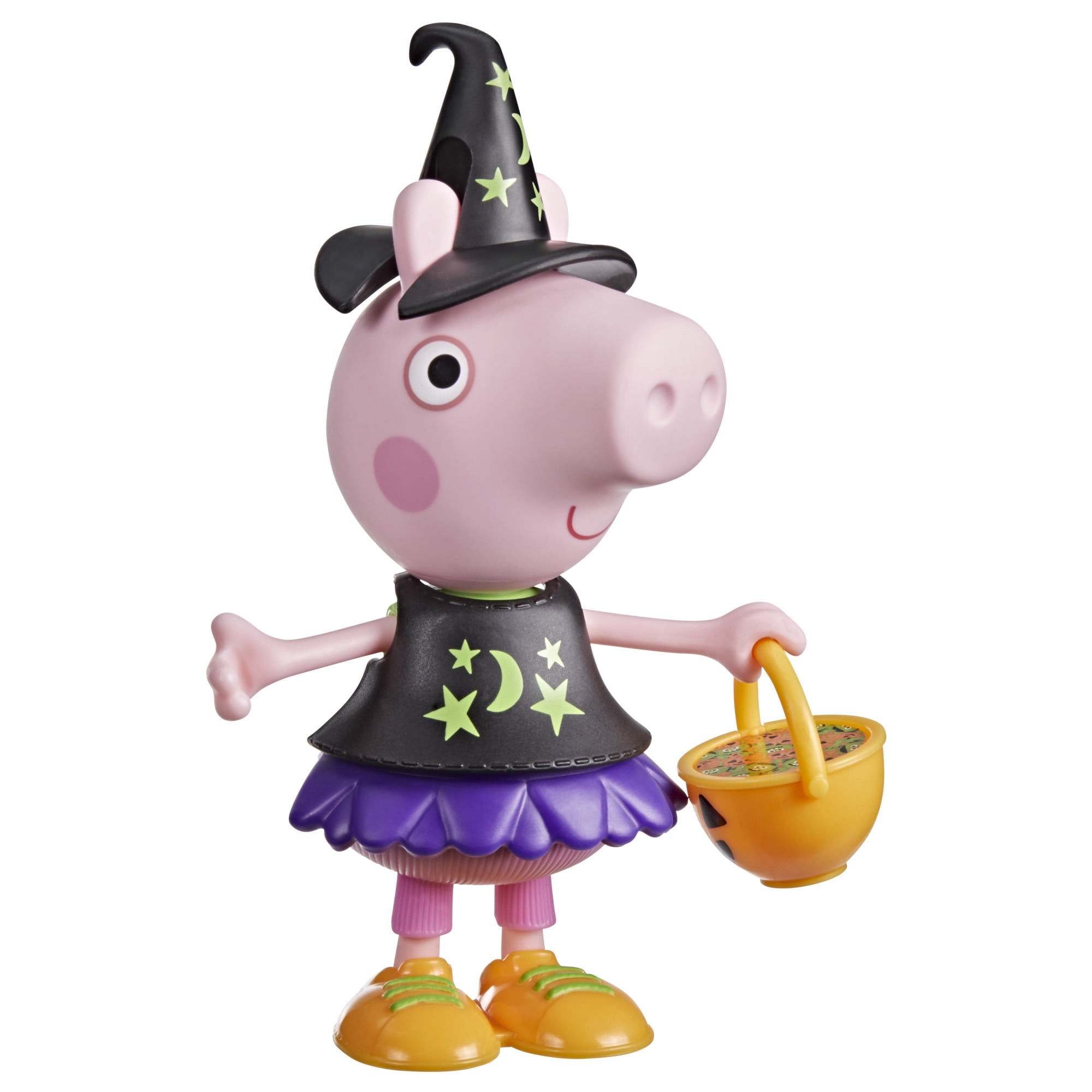 Peppa Pig Halloween Dress-Up 6-Inch Figure with 6 Fashion Accessories, Kids Ages 3+
