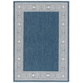 thumbnail image 2 of SAFAVIEH Beach House Hyacinth Geometric Indoor/Outdoor Area Rug, Blue/Ivory, 5'3" x 7'6", 2 of 16
