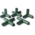 thumbnail image 4 of 4PCS Greenhouse Frame Building Connector 16mm PVC Fitting 5 Types Stable Tube Support Adapter Parts, 4 of 5