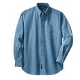 thumbnail image 3 of Port & Company Men Long Sleeve Value Denim Shirt, 3 of 4