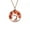 Curved Tree，#02 Red, variant on US Seven-Chakra Tree of Life Healing Energy Pendant Crystal Meditation Necklace
