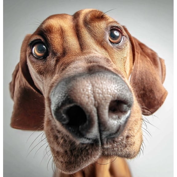 Funny Dog Nose Car Sticker – Wide Angle Puppy Peeking Decal, Waterproof Vinyl Pet Window or Bumper Decor