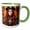Green/White, variant on 3drose, Pirate Steampunk Ai Generated Art, 11oz Mug
