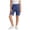Dark Blue, variant on ZOYOEN Girls Denim Shorts with Pockets- Summer Elastic Waist Casual Baggy Kids Bermuda Shorts Blue Size 6