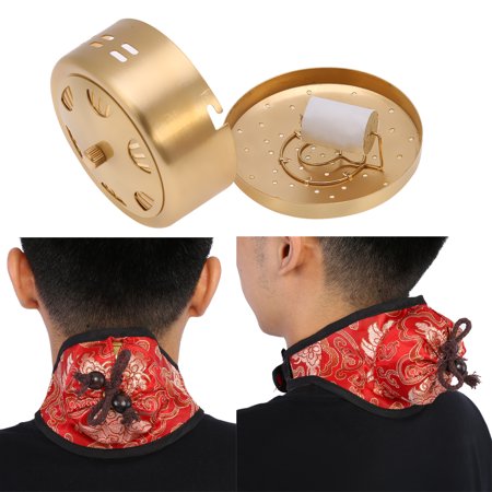 Smokeless Moxa Rolls (Moxa Roll Neck Pad Anauto Portable Moxa Roll Acupuncture Point Stimulating Therapy Treatment Neck Pad Moxibustion)