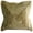 Gold, variant on Gold Throw Pillow Cover, Contemporary Solid Pillow Cover, 12x12 inch (30x30 cm) Throw Pillow Cover, Polyester Crushed Silk Throw Pillow Cover, Vintage Frills - Vintage Gold Frills
