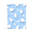 thumbnail image 2 of Blue Sheep Cloud Throw Blanket, Anti-Pilling Ultra-Soft Micro Fleece Cover Blanket for Bed Sofa, for All Seasons, 40"x30", 2 of 9