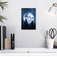 thumbnail image 3 of Elephant Stock Santa Is Coming For Christmas Wall Art - Vertical Canvas Wall Art - Living Room Wall Decor - Holiday Canvas - Black And Blue Decor By Arizrab - 8" x 12", 3 of 8