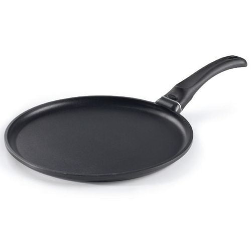 Starfrit Poêle Multi-Usage 25cm, Crêpière Antiadhésive, Base Épaisse en Aluminium, Compatible Four, Sans PFOA, Facile à Nettoyer, Noire