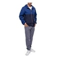 thumbnail image 4 of Rokka&Rolla Men's Packable Mesh Rain Jacket Lightweight Windbreaker, 4 of 14