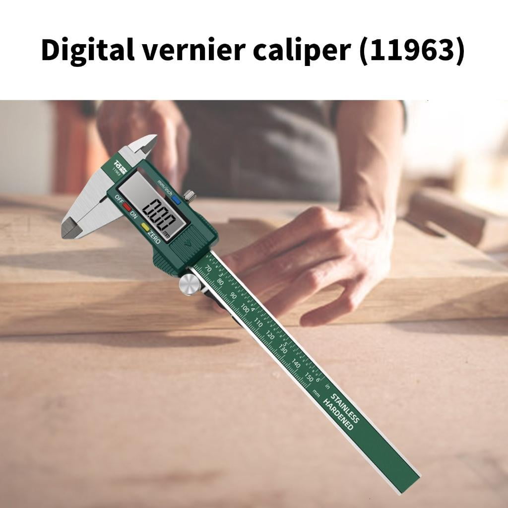 Digital Vernier Calipers with Easy to Read LCD Screen Machinists Measurement Tool for Accurate Measurements
