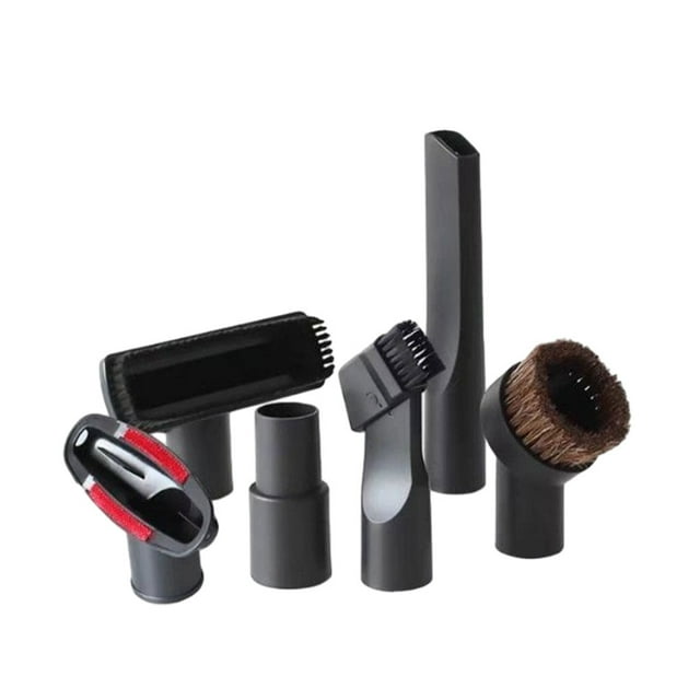 Transemion Home Electric Vacuum Brush Nozzle Cleaning Machine Head Attachment 6 Pieces/Set