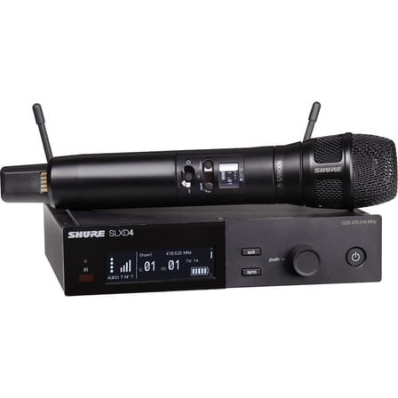 Shure SINGLE Handheld System with N8SB MIC (J52: 558-616MHz)