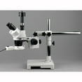 thumbnail image 4 of AmScope SW-3T24-FRL Trinocular Stereo Microscope, WH10x Eyepieces, 20X/40X Magnification, 2X/4X Objective, Single-Arm Bo, 4 of 4