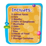 Spark Create Imagine Wooden Animal Lacing Play Set, 29 Pieces for Children Age Three and Older