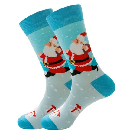 

〖Yilirongyumm〗 Socks Vintage Fashionlong Sock Comfortable Unisex Christmas Socks