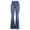 Sky Blue, variant on Homenesgenics Summer Khaki Pants for Women Bootcut Women Sexy High-waist Wide-legged Casual Pants Teenagers Classic Skinny