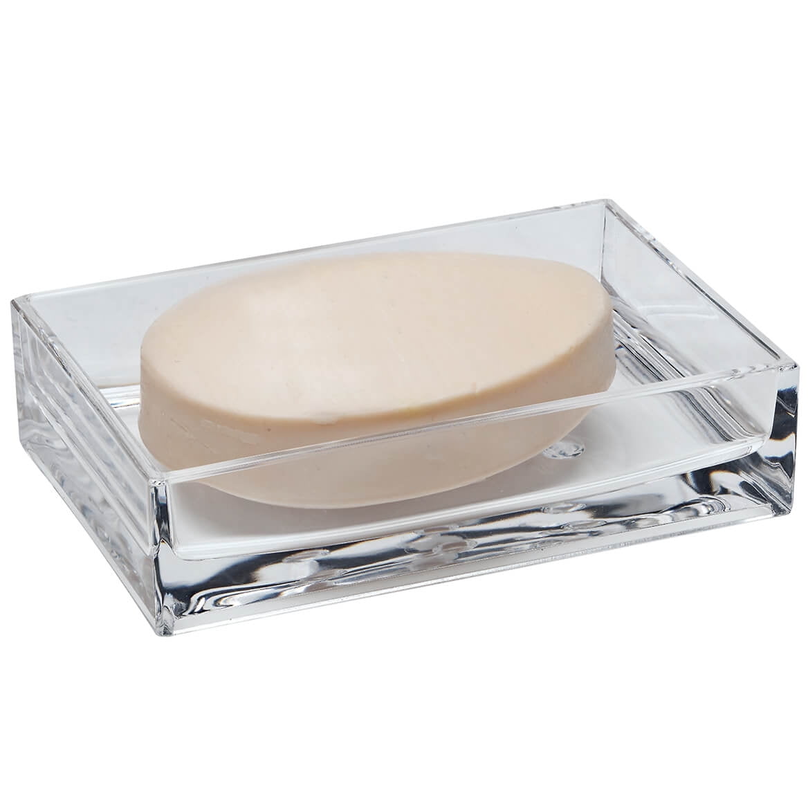 Modern Innovations Acrylic Soap Dish - Shatterproof Clear Plastic Soap –  Stock Your Home