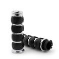 thumbnail image 4 of Chrome Handlebar Grips for Harley Softail Sportster Dyna Customs Choppers (GER), 4 of 7