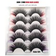 thumbnail image 3 of Noyal 5 Pairs Colored Faux 3D Mink Eyelashes Set Colorful Eyelashes Long Fluffy Lashes Mix Color, 3 of 21