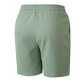 thumbnail image 4 of Yievot Mens Waffle Knit Shorts 5 Inch Casual Drawstring Elastic Waist Running Shorts for Gym Workout Athletic Basketball, 4 of 6