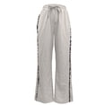 thumbnail image 6 of CAIXIA Women's Leopard Wide Leg Pants Casual High Waisted Palazzo Trousers with Pockets Spring 2026, 6 of 6