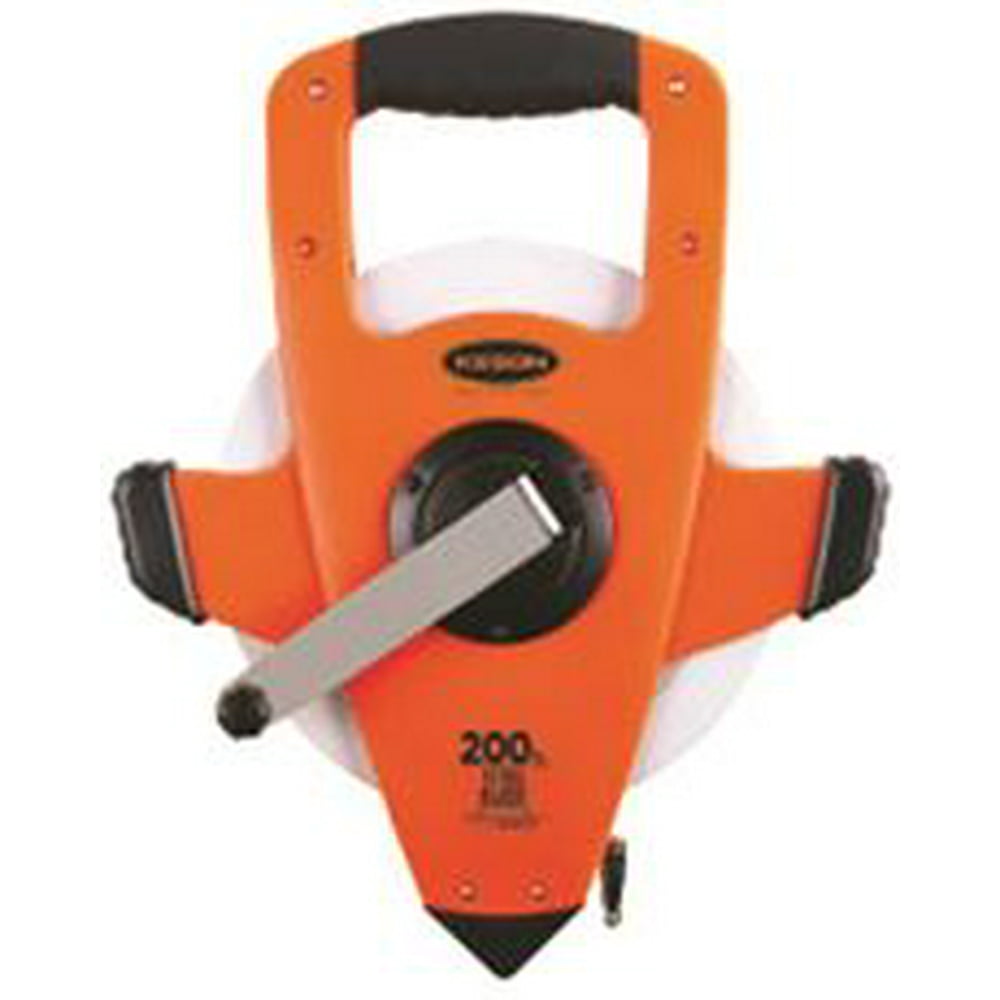 Keson Double Nylon Coated Tape Measure With Hook, 100 Ft.