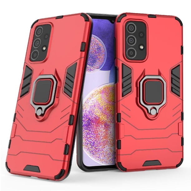 Funda para Samsung Galaxy A23 4G/5G con Soporte Anillo Giratorio 360° y Protección Resistente a Golpes y Caídas