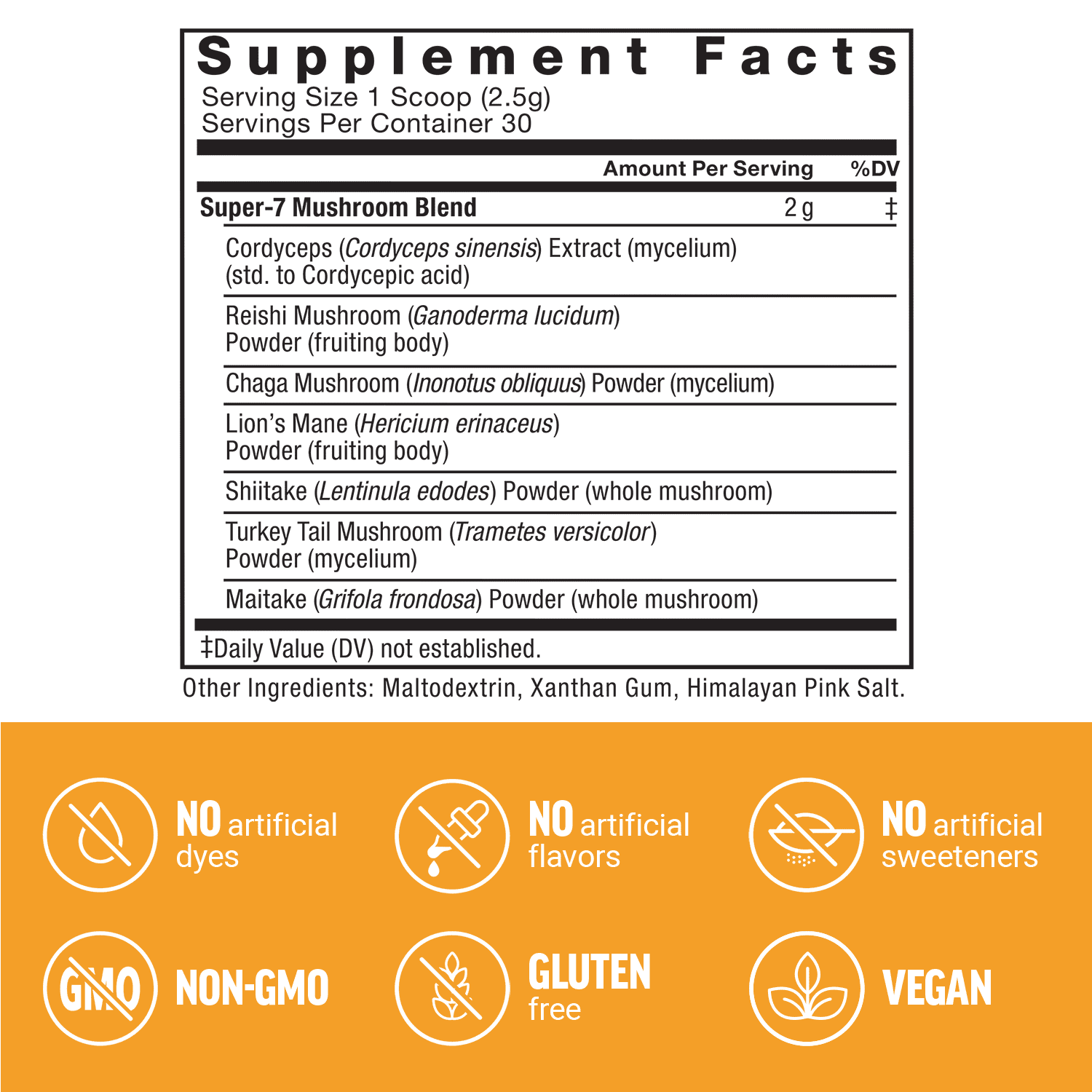(3 pack) Force Factor Modern Mushrooms, Mushroom Supplement with Lion’s Mane, Cordyceps & Reishi for Energy, Focus, Immune Health, Unflavored, 30 Servings