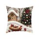 thumbnail image 2 of Fundas de Almohada Navideñas de 45 X 45 Cm, Decorativas, con Tela Suave y Cremallera Oculta para Decoración Del Hogar., 2 of 6