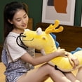 thumbnail image 4 of Anime My Father is a Dragon Doll, juguete de peluche del zodiaco, abrazo de dinosaurio, almohada de Animal, cojín de Mascota de año de dragón, regalo de novia, 4 of 4